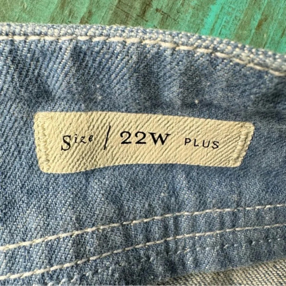 Anthrologie Pilcro High-Rise Wide-Leg Trouser Jeans Size 22W - Picture 13 of 15